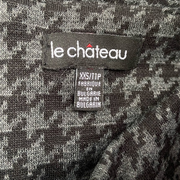 Le Chateau houndstooth pencil skirt - Picture 5 of 7